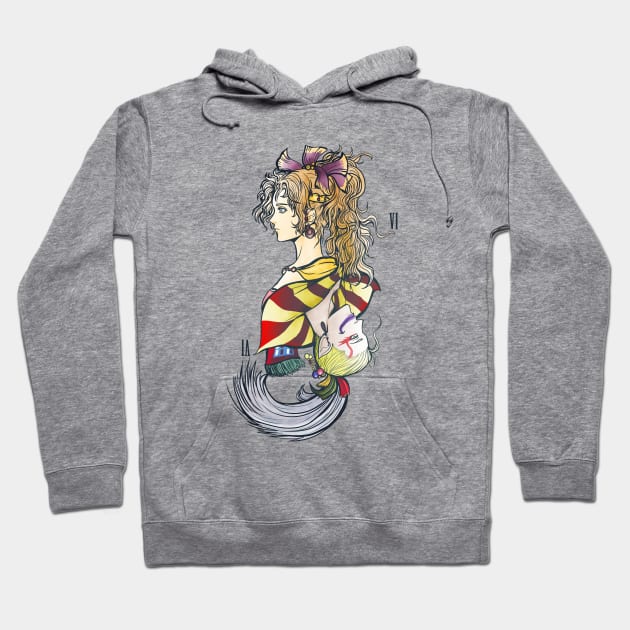 FF 6 character art 2 Hoodie by mcashe_art